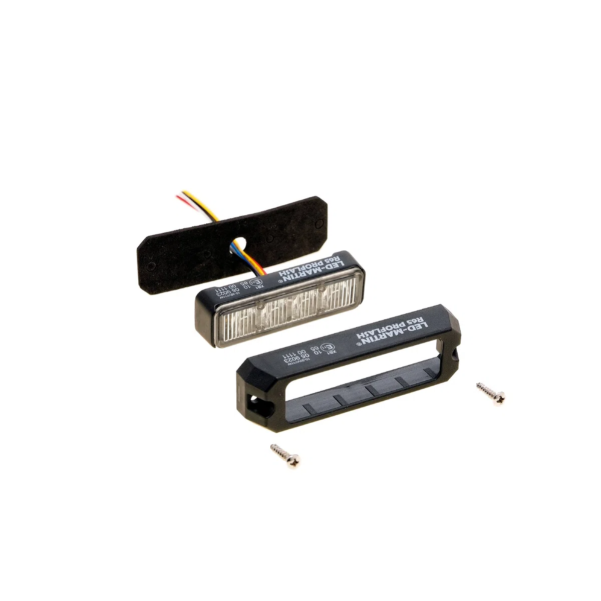 LED-MARTIN 2er Sparset R65 PROFLASH gelb - Frontblitzer - Straßenräumer -Blitzmodul - Pannendienst - Schwertransport - LKW