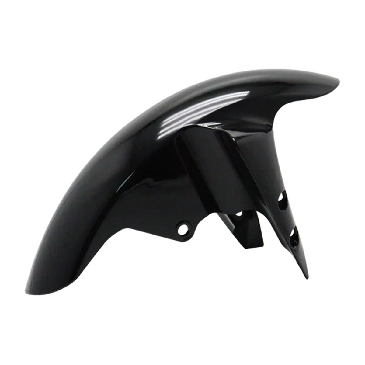 MESKEL Schmutzfänger Für Yamaha Für YZFR1 Für YZF R1 2004-2008 Für FZ8 Für FAZER 2011-2013 FZ1 2005-2008 Motorrad Kotflügel Vorne Kotflügel Spritzschutz Kotflügel (Farbe : Bright Black)
