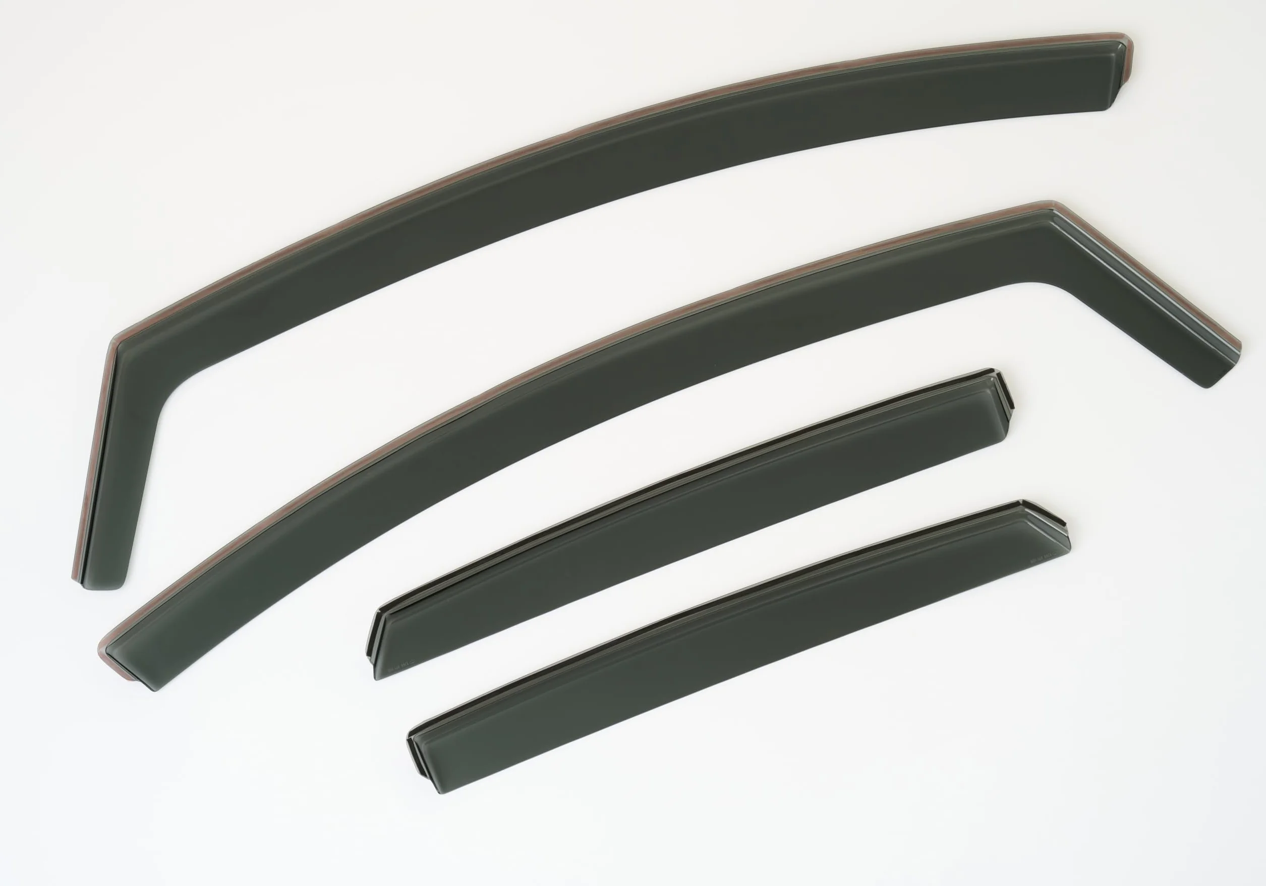 Set mit 4 Luftleitblechen, kompatibel mit Opel Corsa F/Opel Corsa F 5-Türer mit Heckklappe 2020, 2021, 2022, 2023, 2024, 2025.