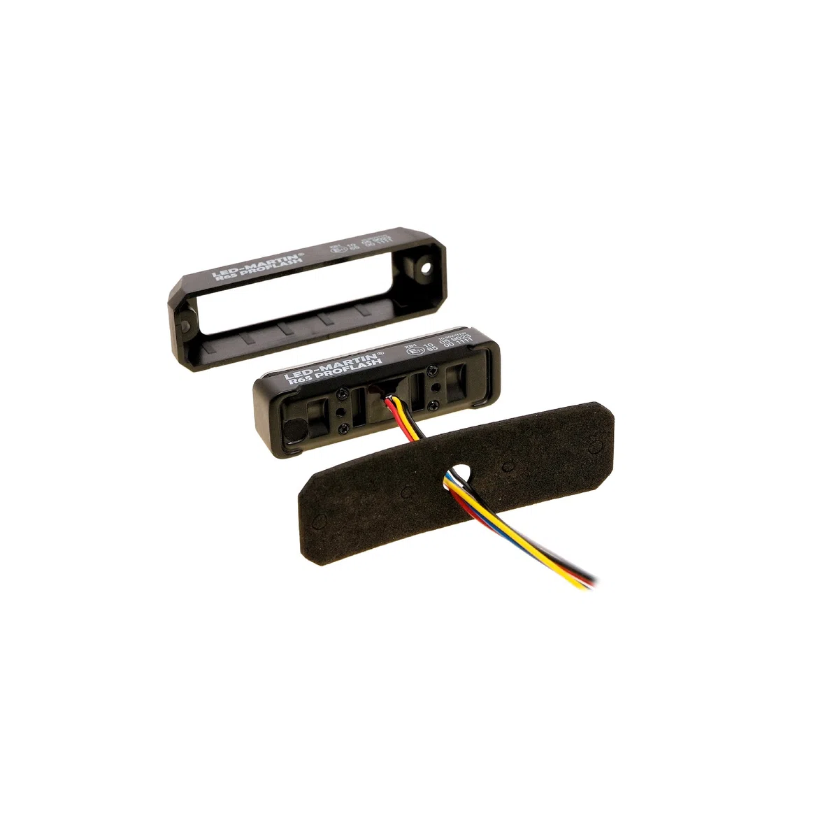 LED-MARTIN 2er Sparset R65 PROFLASH gelb - Frontblitzer - Straßenräumer -Blitzmodul - Pannendienst - Schwertransport - LKW