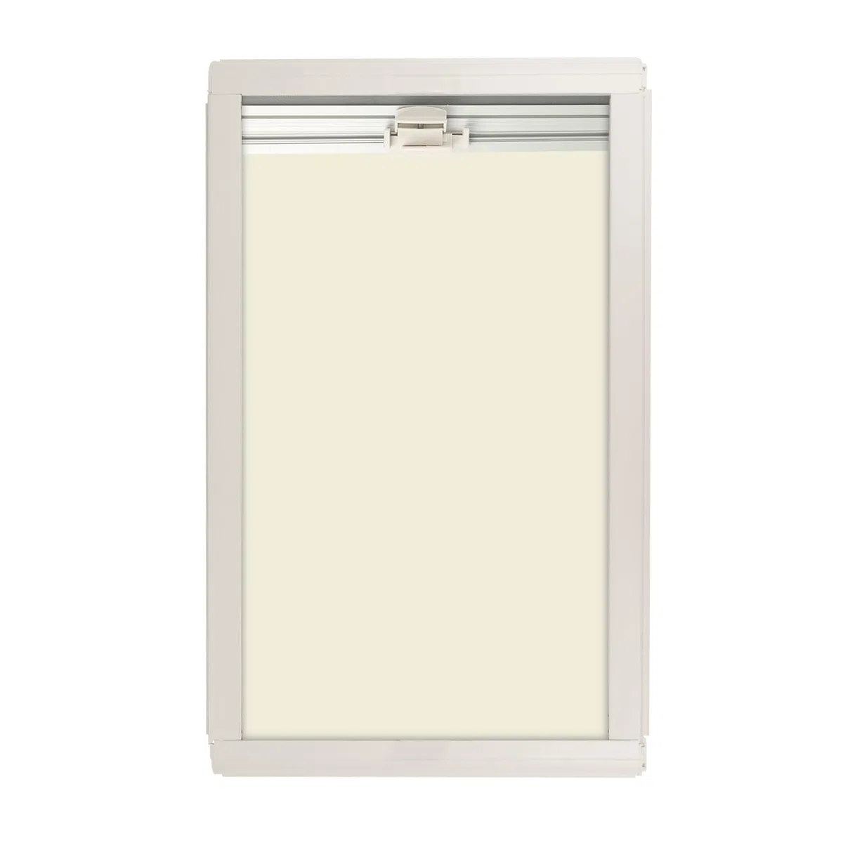Verdunklungsrollo Insektenschutz 35-110x65cm Kassettenrollo Wohnmobil Rollo Verdunklung rahmenlose Fenster Wohnwagen - Ivory/Grau (Grau, 60x65cm)