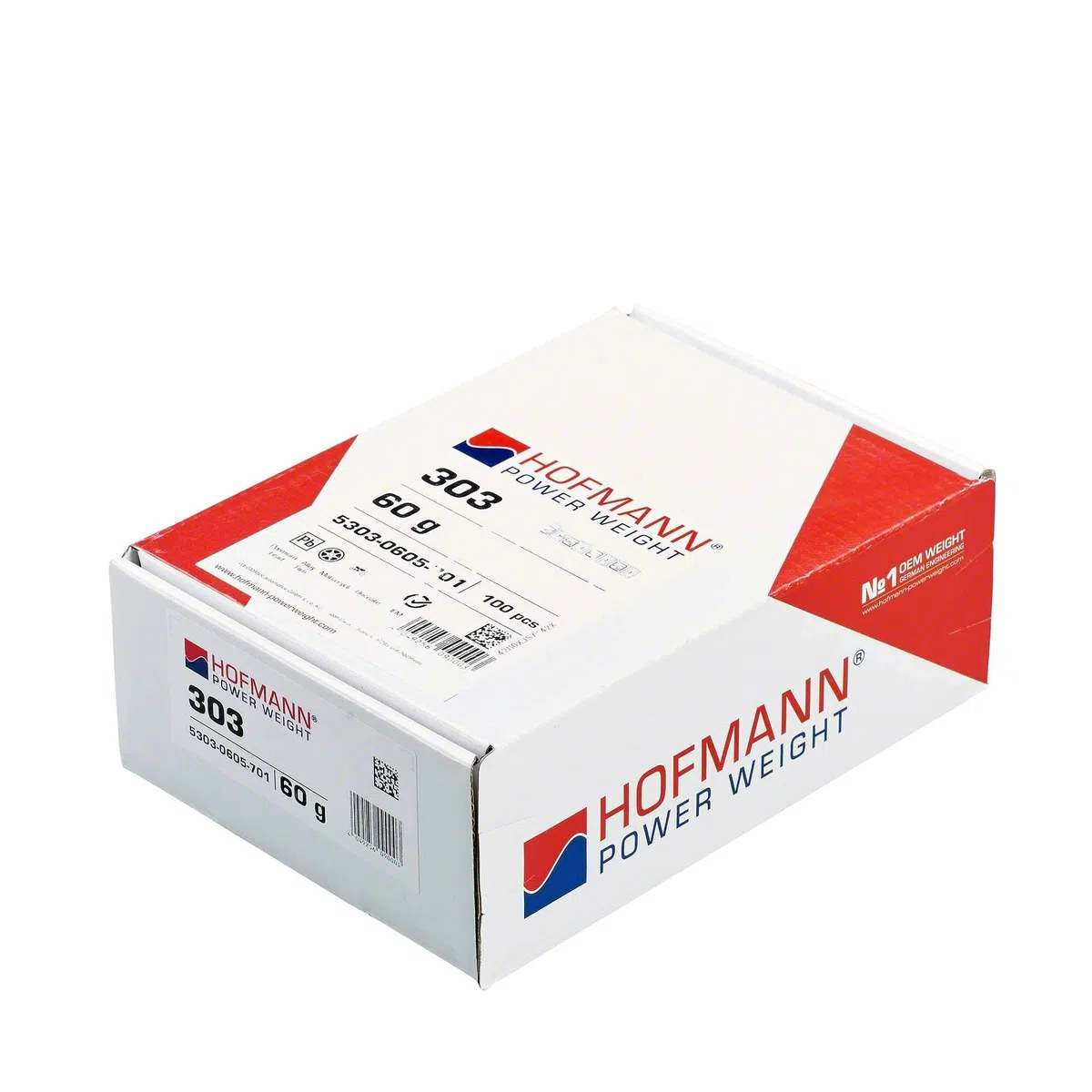 Hofmann Power Weight 5303-0605-701 Klebegewicht, Set of 100