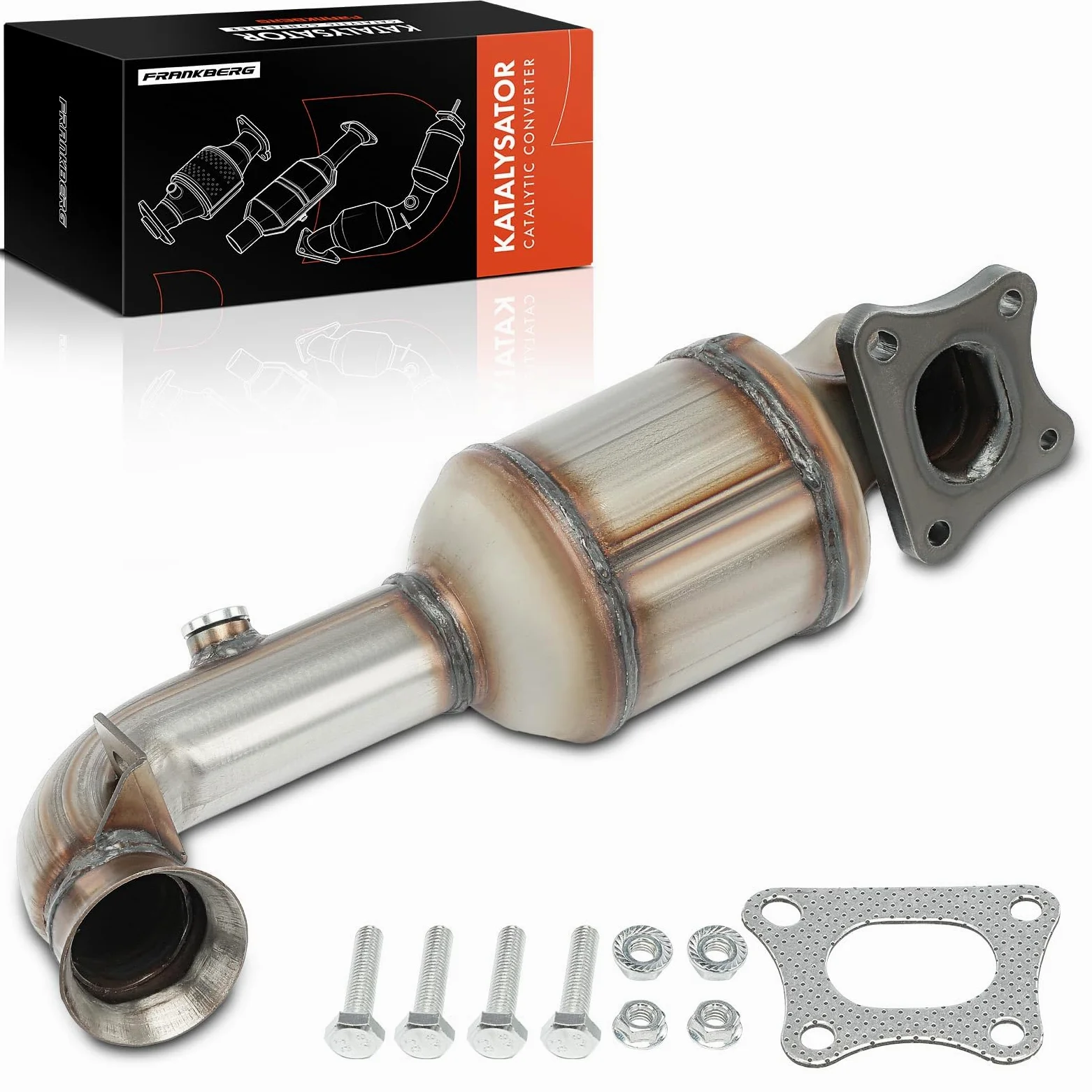 Frankberg Katalysator Rußpartikelfilter Benzin Kompatibel mit C1 II PA PS 1.2 VTi 82 C3 II SC 1.0 VTi 68 C4 DS3 SA 1.2 VTi 82 208 I CA CC 1.2 308 II L3 LB LH LP LW 1.2 VTi 72 Replace# 9672883980