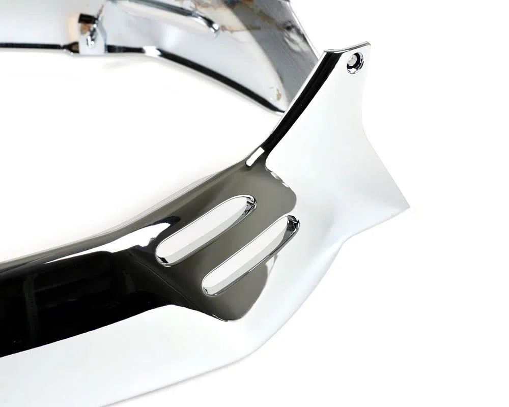 MOTO NOSTRA Seitenverkleidung Set chrom kompatibel für Vespa GTS 125-300, Vespa GTS Super 125-300, Vespa GTS Super Sport 125-300, Vespa GTV 125-300