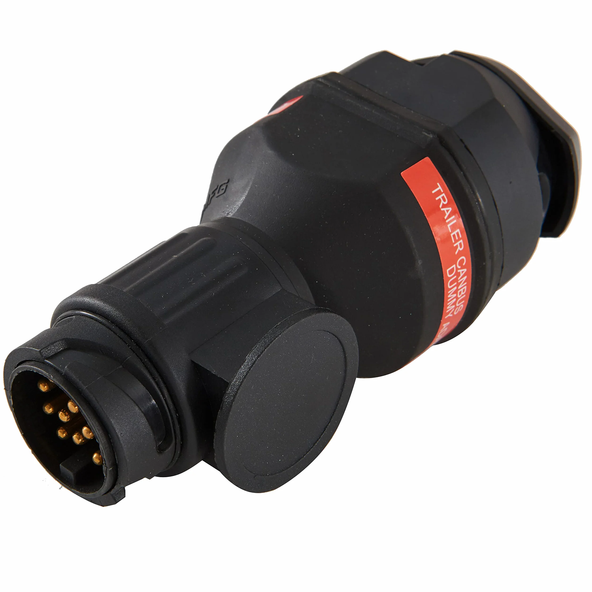 Anhänger Adapter 12V 13 auf 13 polig Anhängersteckdose, LED-Beleuchtungsadapter 13 polig
