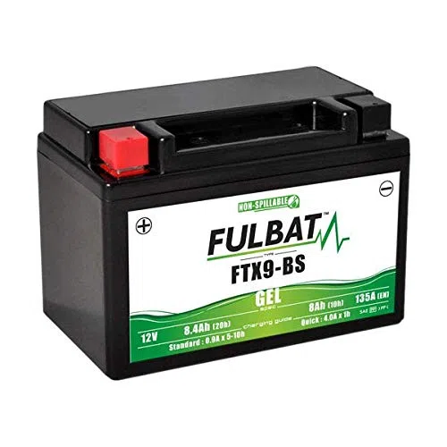 Fulbat Motorrad Batterie FTX9-BS YTX9-BS BTX9-12V 8Ah