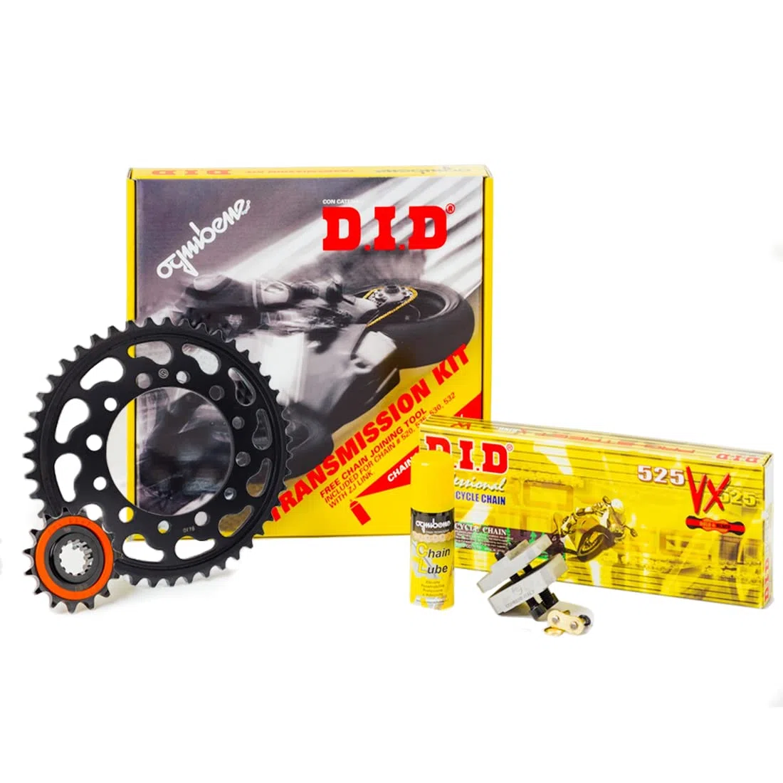 Getriebe-Kit Kette Kettenrad Did Yamaha MT-09 900 GT Tracer 2018