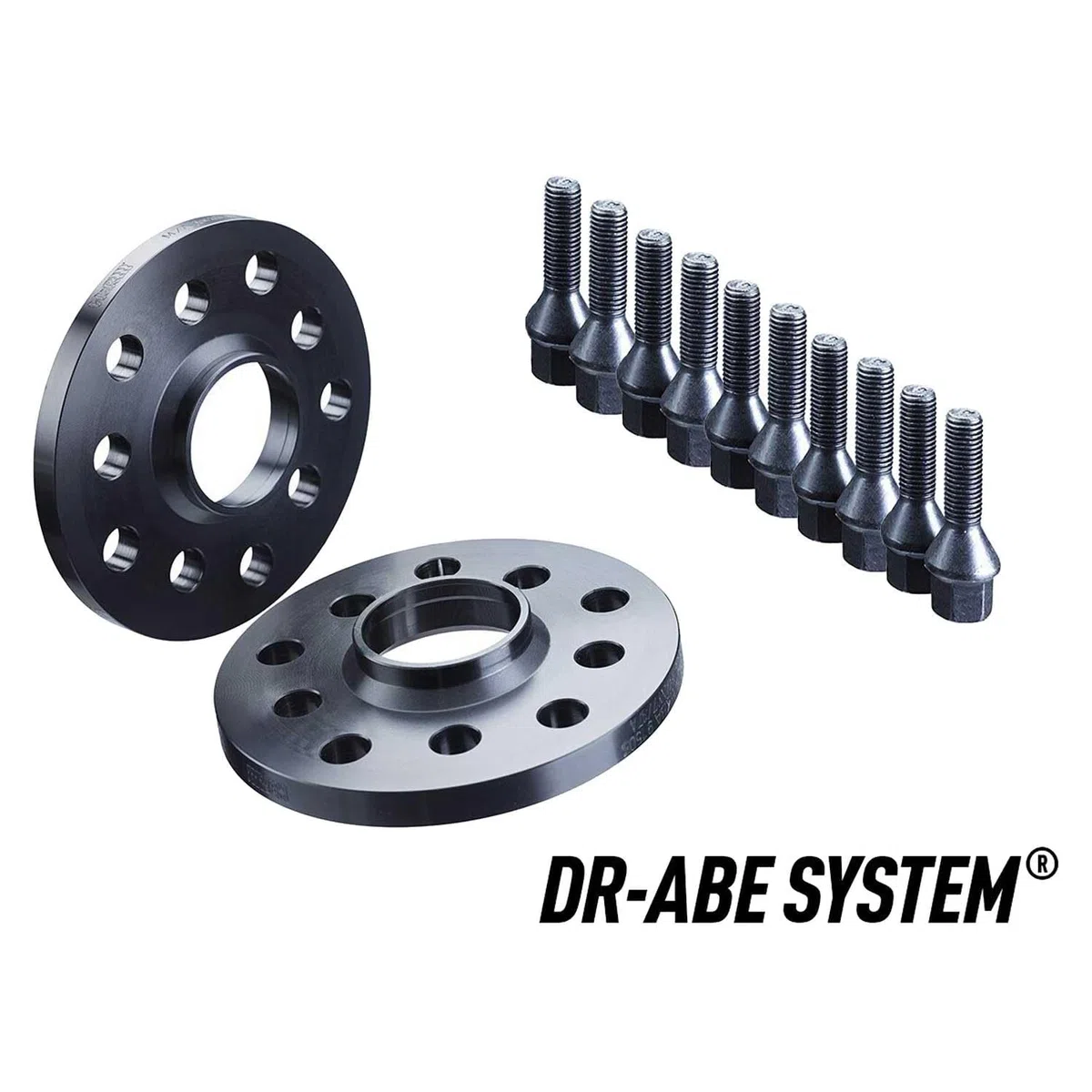 H&R Spurverbreiterungen Spurplatten 2x8mm 5x112 - XB55668-08 kompatibel mit AUDI A5