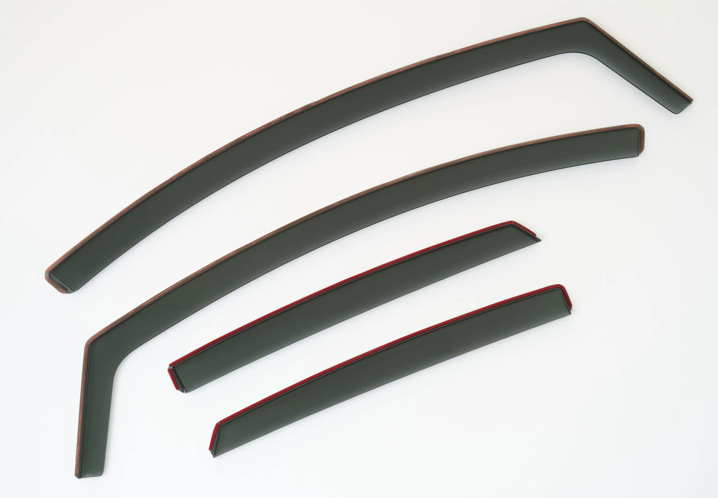 Set mit 4 Luftleitblechen, kompatibel mit Opel Corsa F/Opel Corsa F 5-Türer mit Heckklappe 2020, 2021, 2022, 2023, 2024, 2025.
