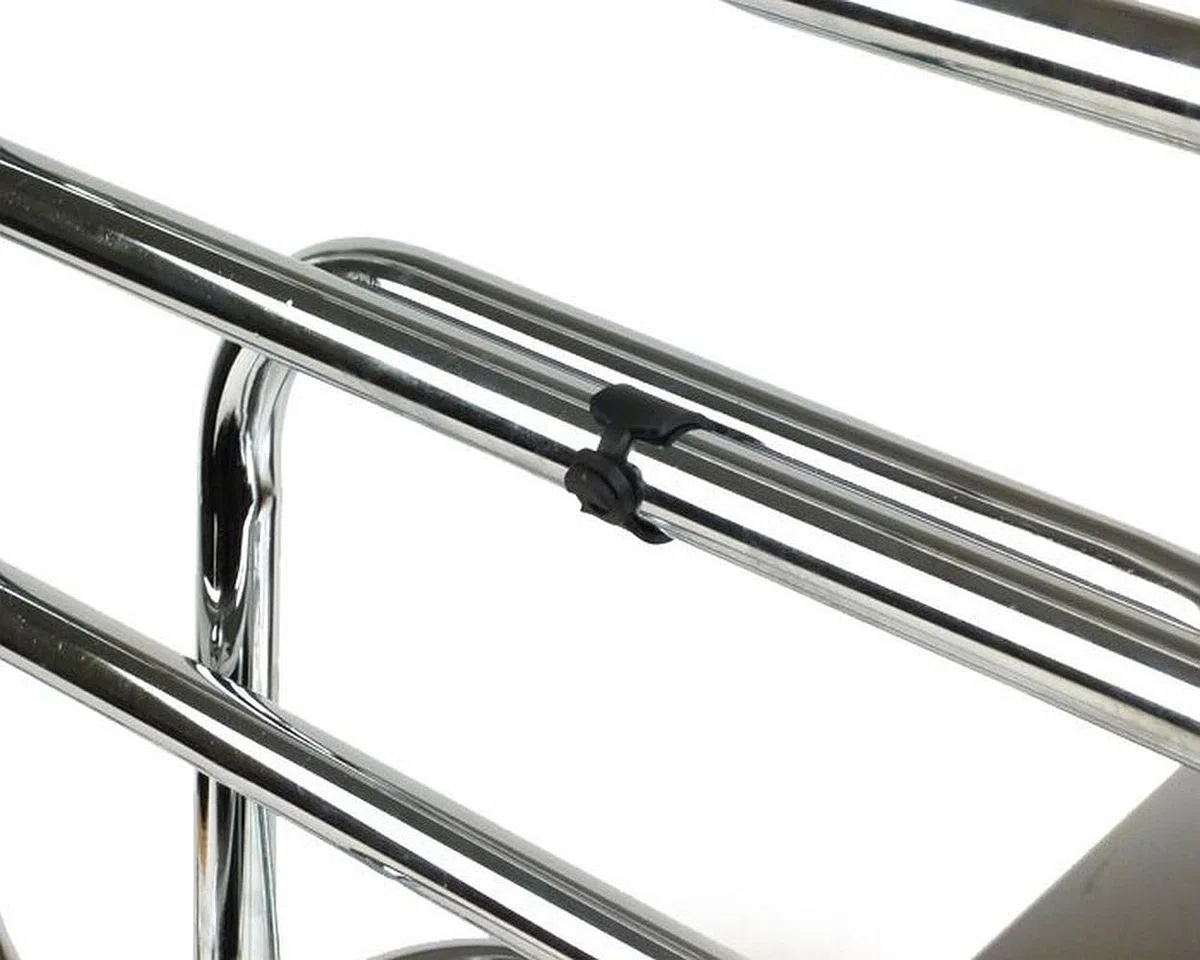 Gepäckträger klappbar hinten Chrom kompatibel Vespa PX80 PX125 PX150 PX200 LML Star Stella DLX