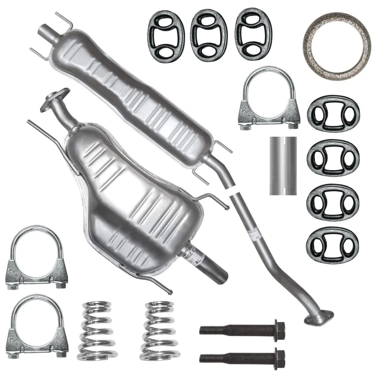 Ferroz Schalldämpferset Auspuffanlage Auspuff für Opel Astra 2 II G Fließheck 1.6 1.6 16V 1.8 16V 2.0 16V