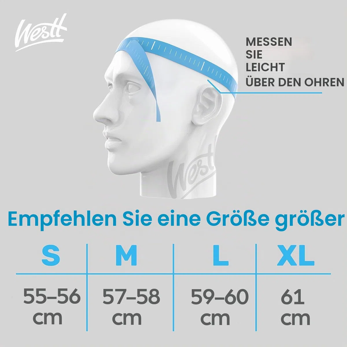 Westt Motocross Helm Integralhelm Motorradhelm ECE 22.06 geprüft – Enduro Helm mit Visier und Sonnenlende für Herren & Damen – Robuste ABS-Schale, Waschbares Innenfutter– ideal für Enduro, Stadt, MTB