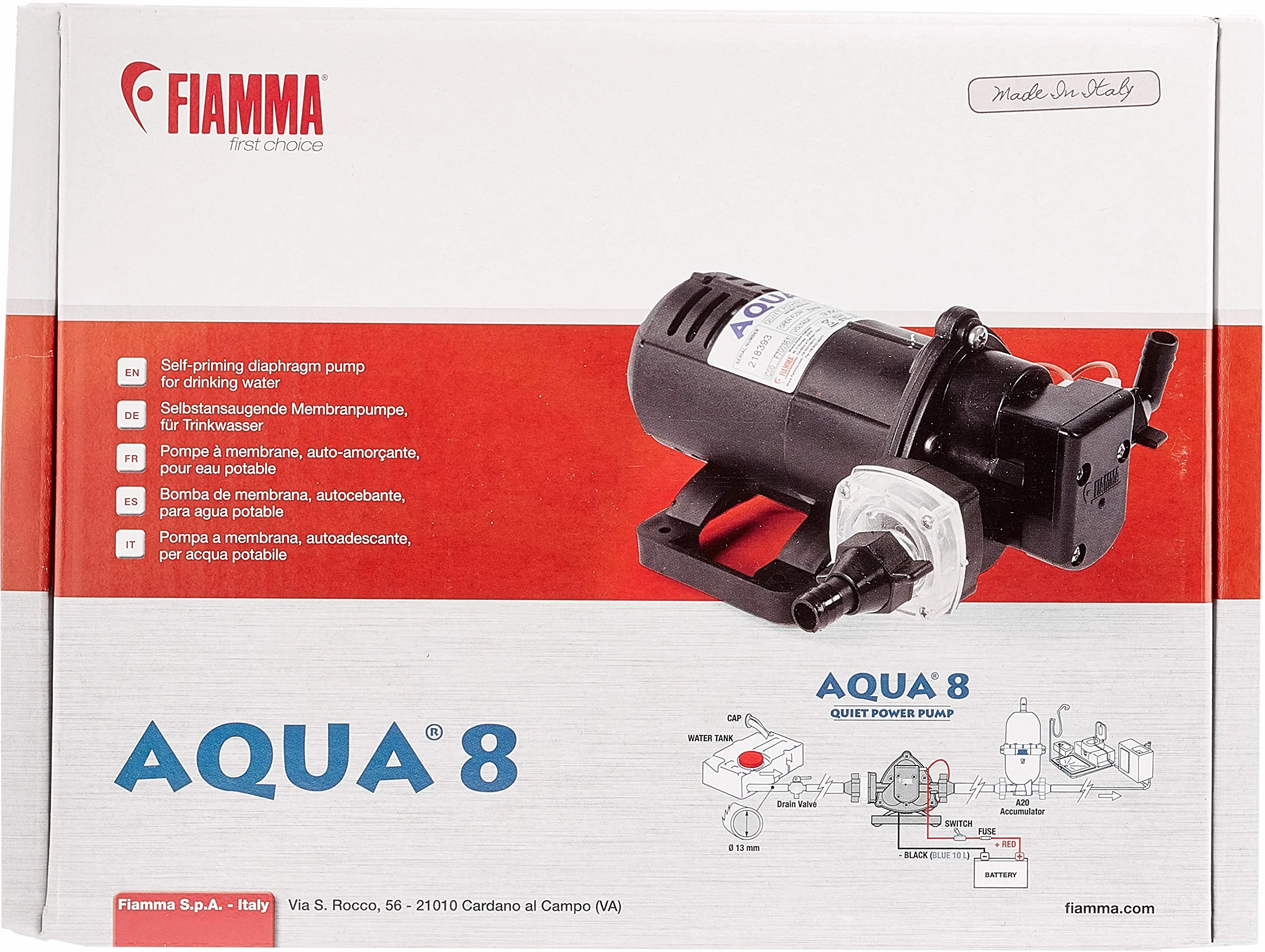 Fiamma Pumpe Aqua 8 7l/min