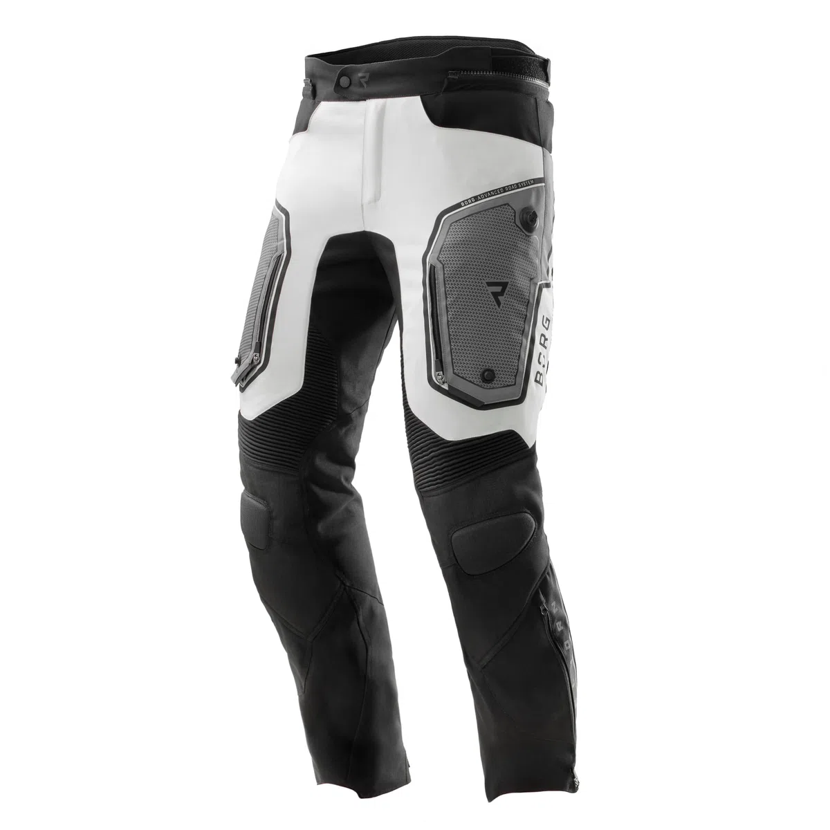 REBELHORN Borg II Motorradhose Herren | Textil | Knie und Hüftprotektoren Stufe 2 | HydraShield PRO In&Out Membran | Belüftungspaneele | 3 Beinlängen | Größen bis 10XL