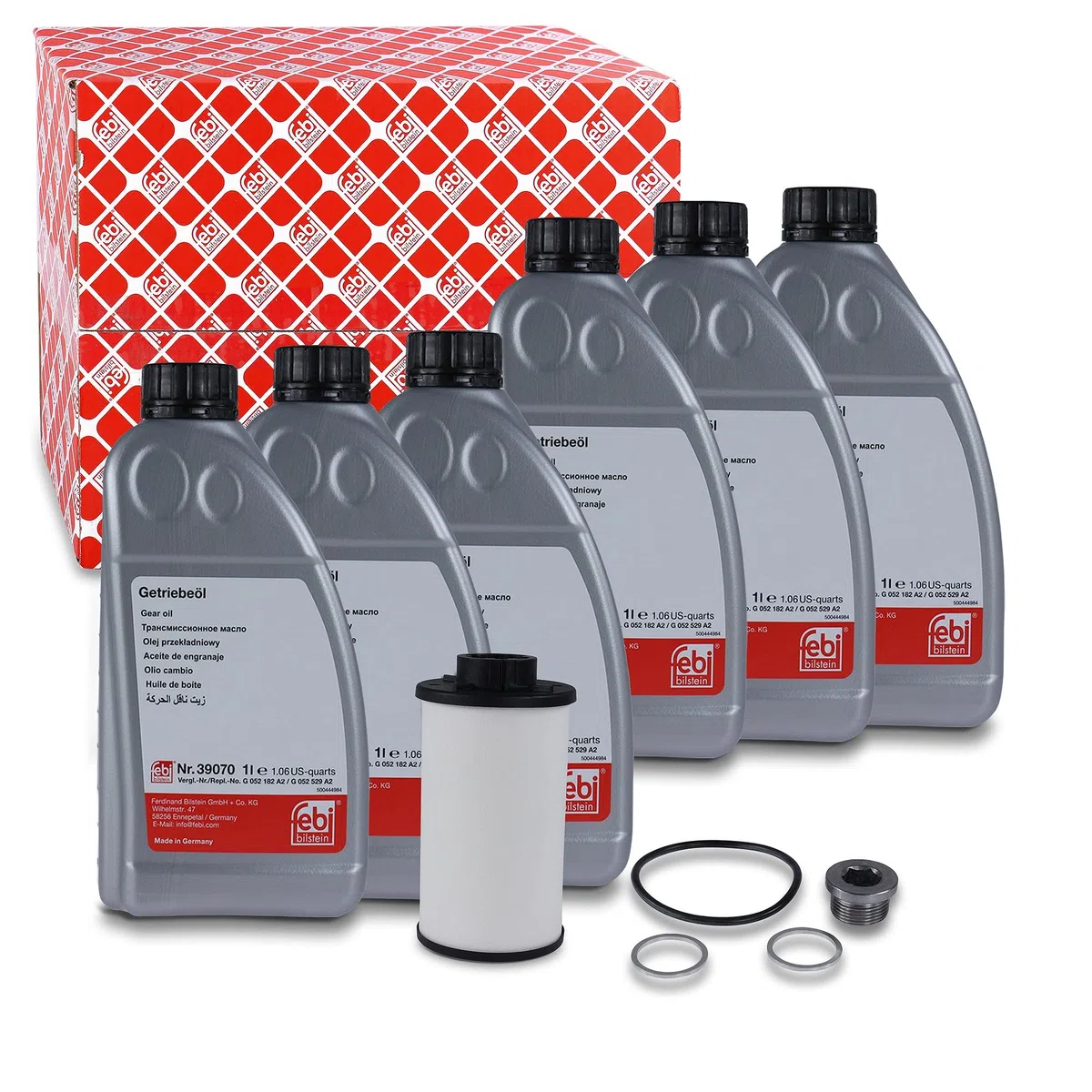 febi bilstein 171762 Getriebeölwechselsatz, 1 Stück