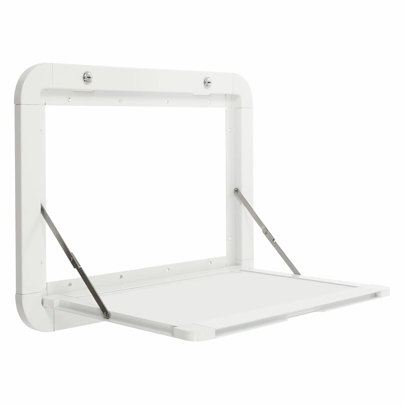 Treeisland Wohnmobiltische Klappbar Wandklapptisch für Wohnmobile, Aluminium-Legierung Wohnmobil Picknicktisch für Picknick, 60x42 cm