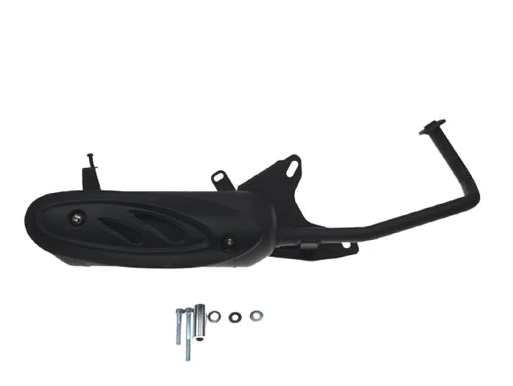 Auspuff passend für Sym Fiddle 2, Peugeot Django Kisbee, Kymco Agility Like 50 4T