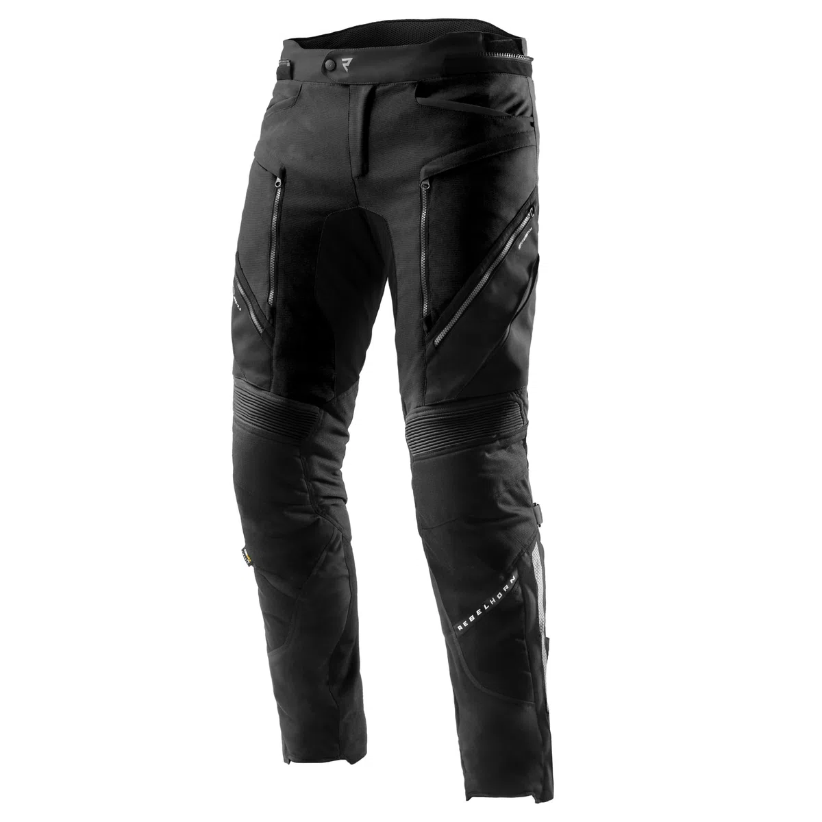 REBELHORN Hardy 3.0 Motorradhose Herren | Textil | Knie und Hüftprotektoren Stufe 2 | HydraShield PRO In&Out Membran | Belüftungspaneele | Abnehmbare Thermofutter | 3 Beinlängen | Größen bis 10XL