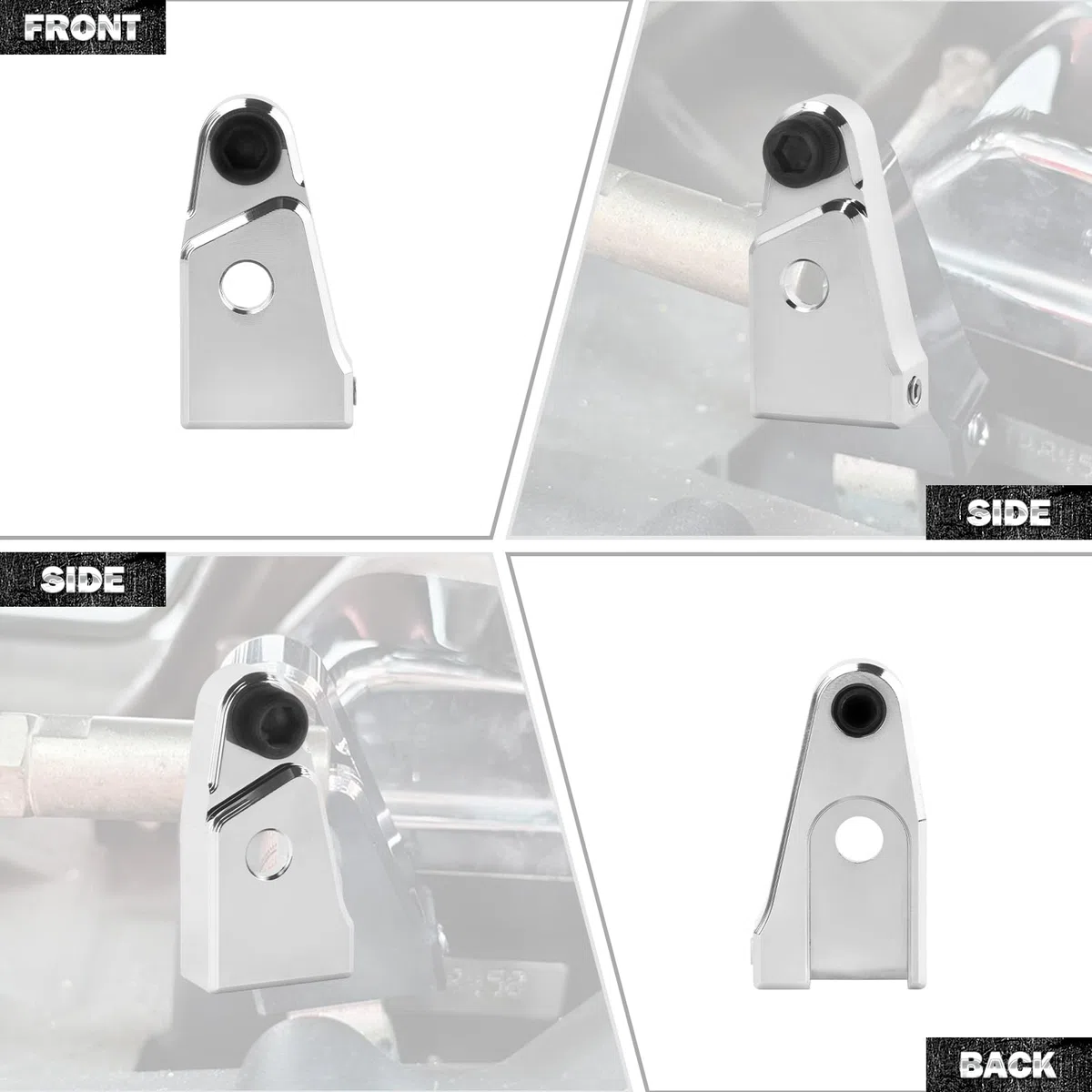 Neutral Gear Assist Kit Shifting Easier Fit for Harley Touring Dyna Softail Twin Cam Models (Chrom)