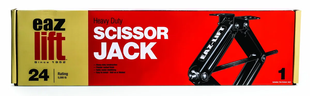 Camco Eaz-Lift 48810 Scherenwagenheber, 61 cm, passend für Pop-Up-Camper und Reiseanhänger, 1 Stück (2,3 kg Bewertung)
