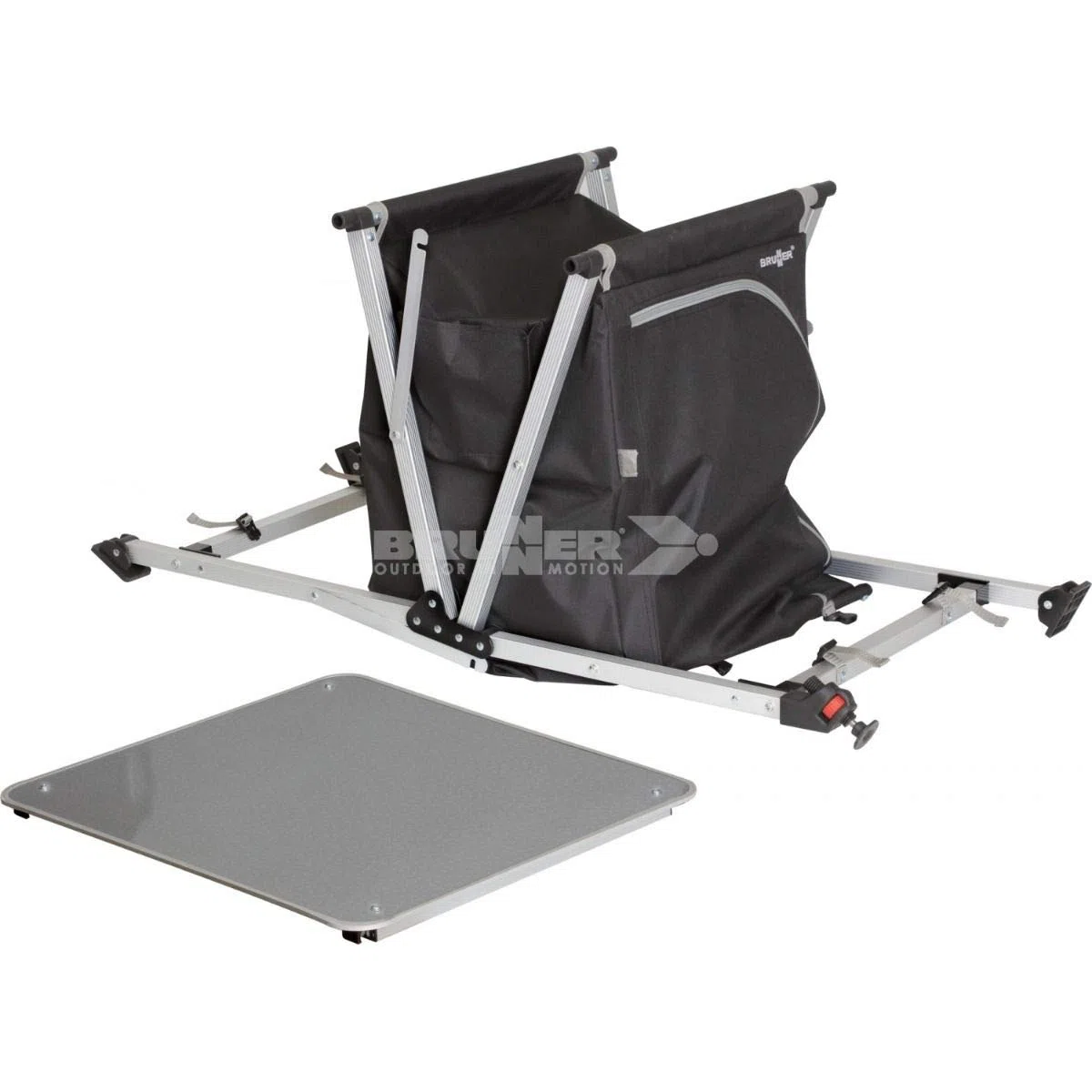 Brunner Campingschrank Azabache LS Cross Square