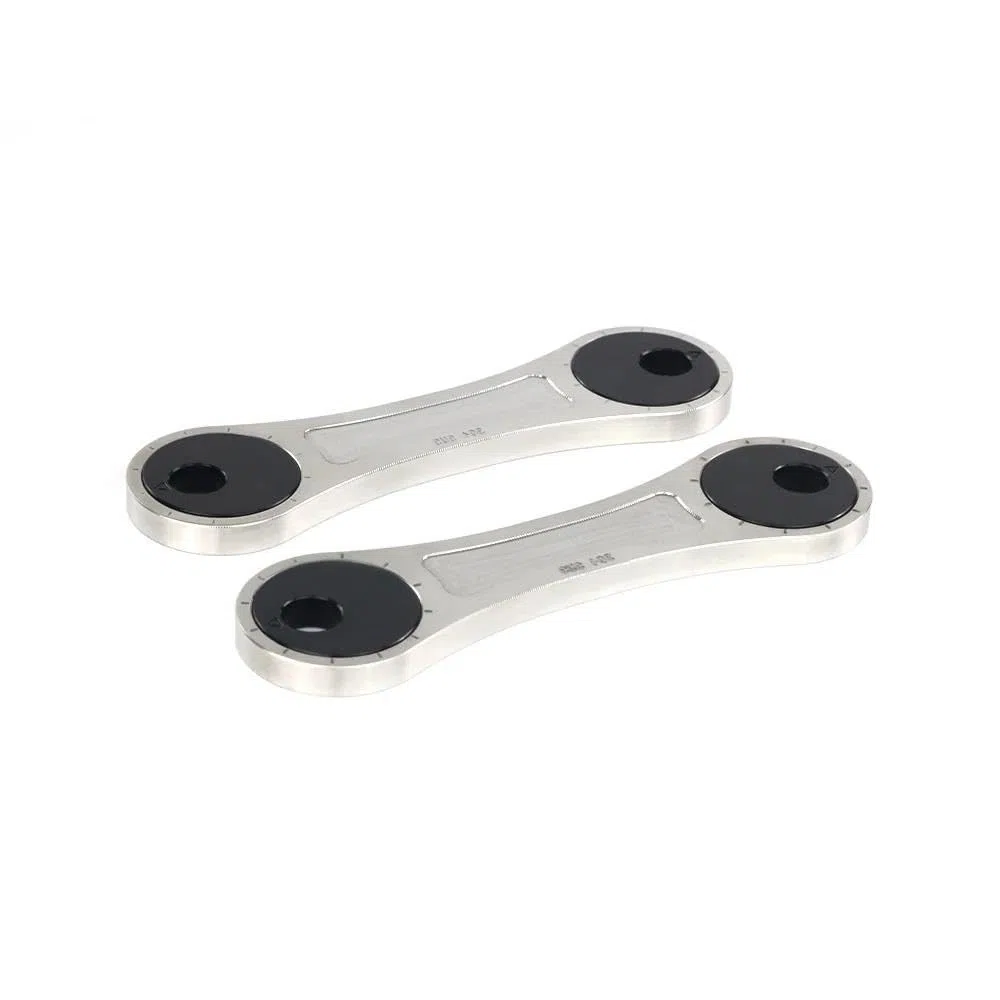 Tieferlegungssatz Für TR&IU&MP&H für Tiger für Explorer XCA 2012-2016 Motorrad einstellbare Hinterradaufhängung Tieferlegungsverbindungen Kit(Black)