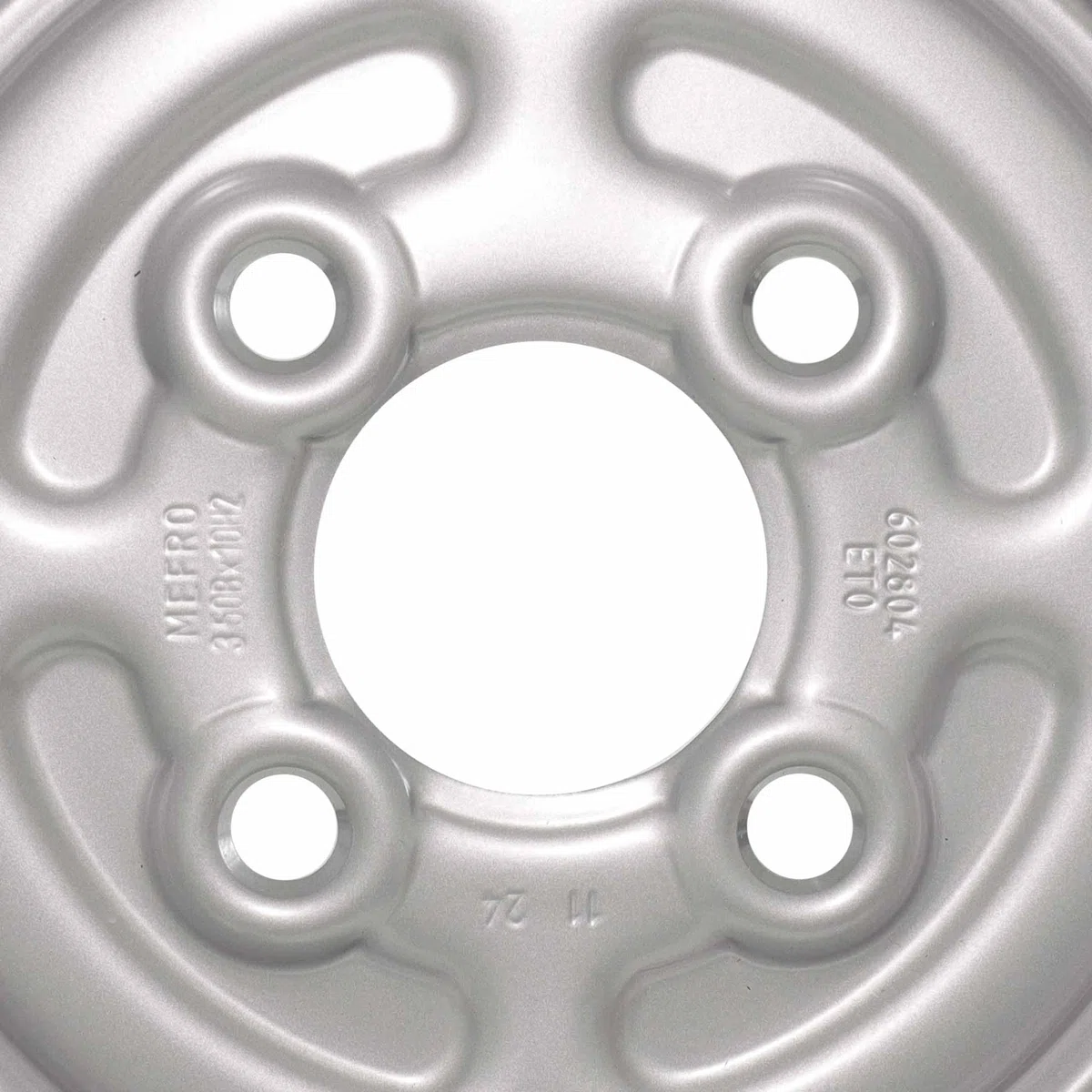 The Drive | 2x Komplettrad 4.50-10 76N TL M+S für kleine Pkw-Anhänger | Felge 3,50x10 ET0 / ML60 – Lochkreis 4x100 | Tragkraft je 400kg – max. 140 km/h | mit Felge
