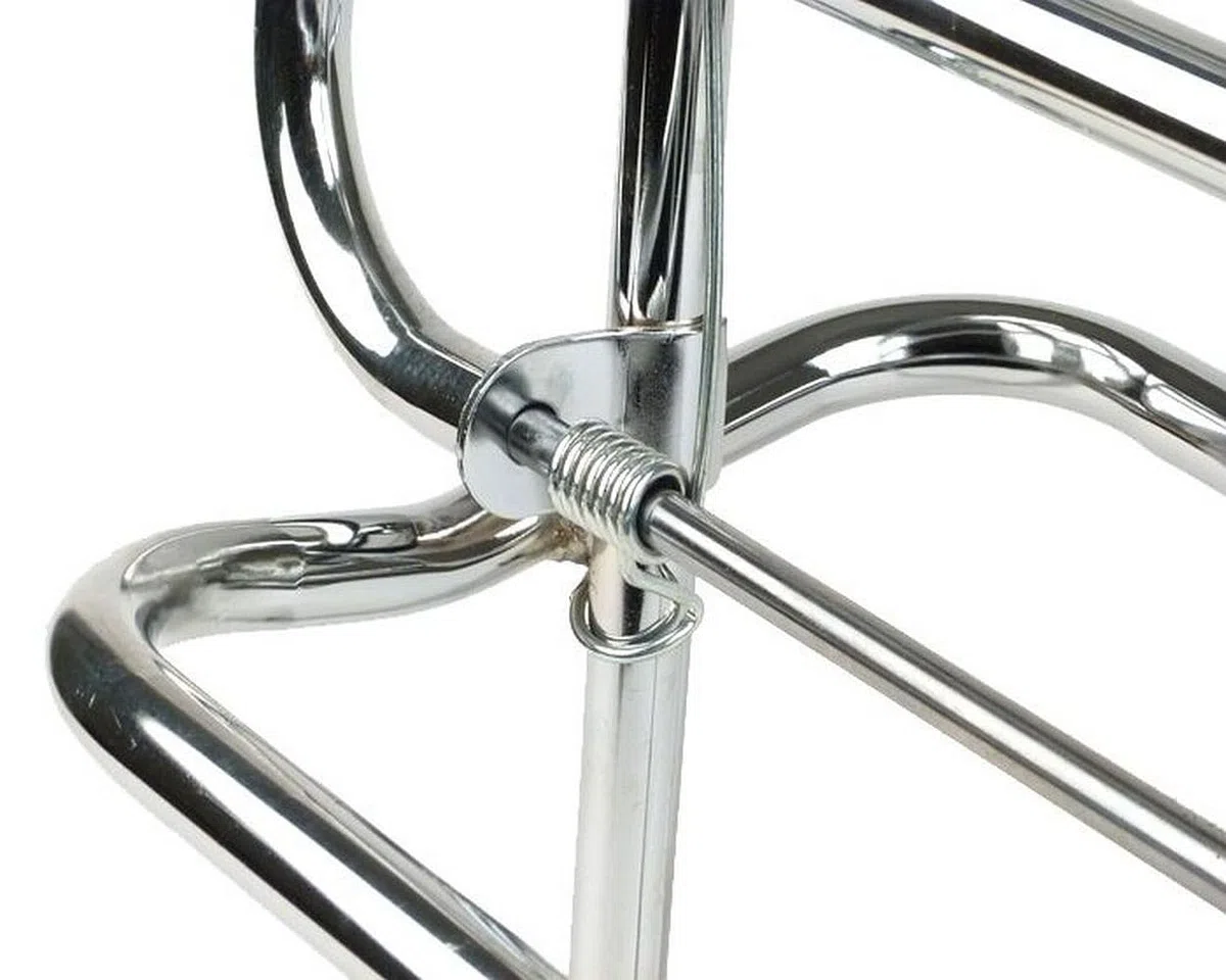 Gepäckträger klappbar hinten Chrom kompatibel Vespa PX80 PX125 PX150 PX200 LML Star Stella DLX