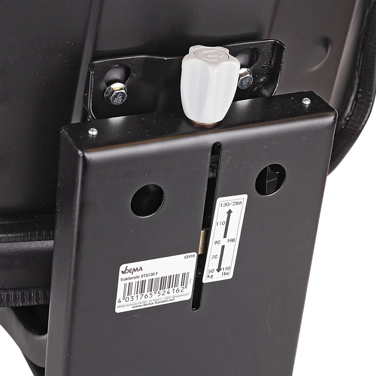 DEMA Universal Traktorsitz DTS130 – verstellbar, robust, komfortabel