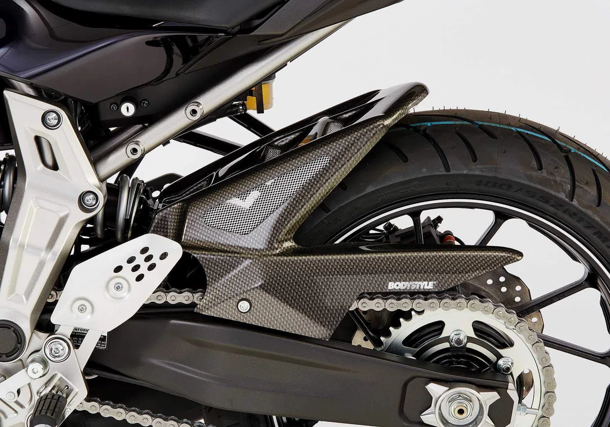 FECHTER DRIVE Hinterradabdeckung für Honda CB1000R 2008-2016 SC60, Carbon Look, ABS Kunststoff, Rear Wheel Cover