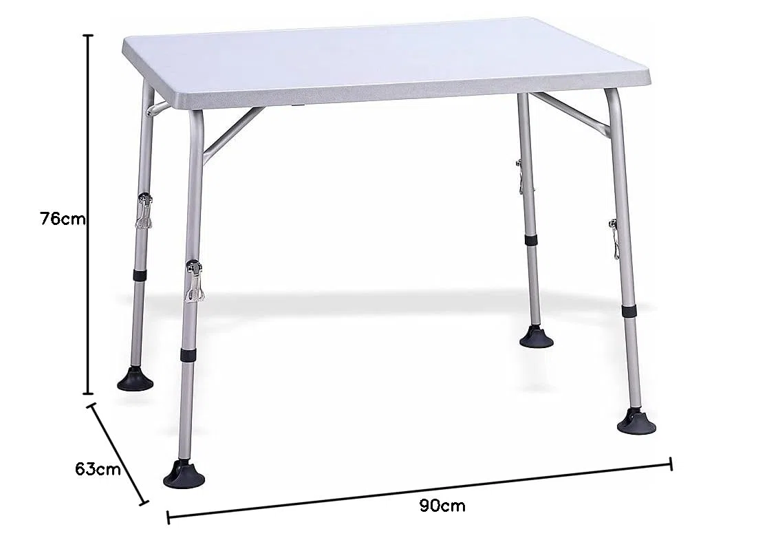 STABIELO Tisch Be Smart Smart Star 90 x 70 cm Höhe verstellbar 63-76 cm