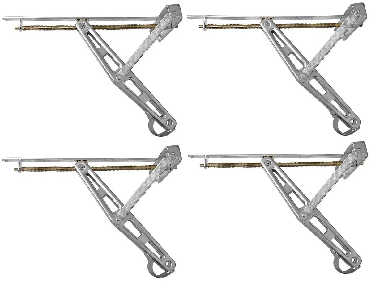 4x PROPLUS Ausdrehstütze Stützfuß Steckstütze Wohnwagen 19mm Kurbelstützen 600kg