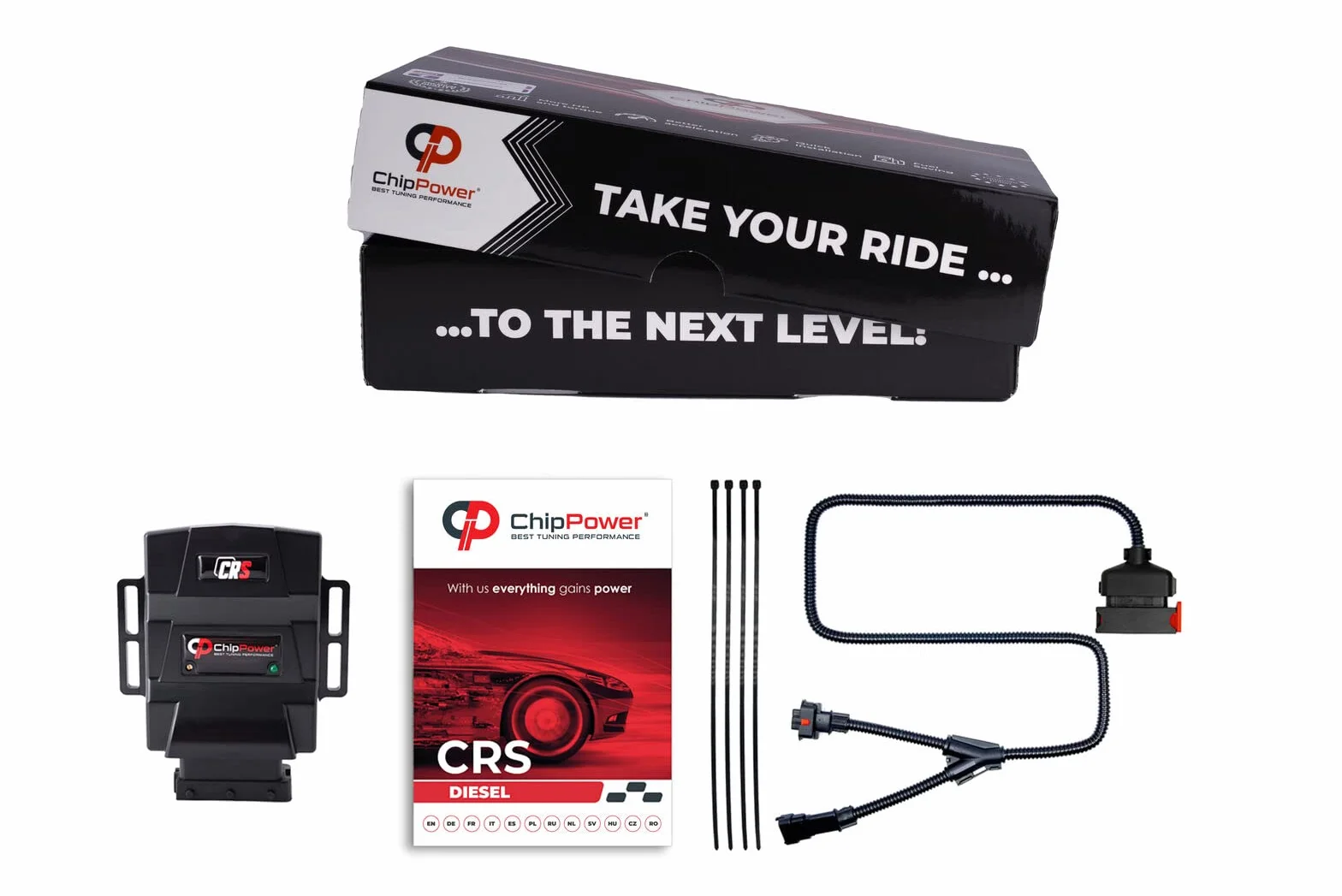 Chiptuning CRS für Ford Transit '06 2.2 TDCi 115 PS 2006-2014 ChipPower Benzin Mehr Leistung Tuning Box