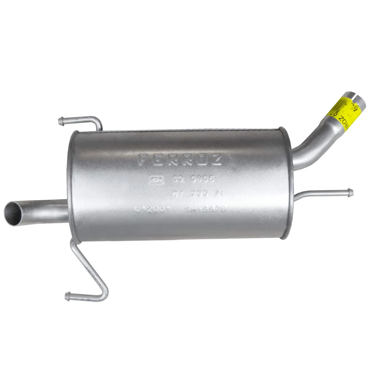 Adamot Schalldämpferset Auspuffanlage Auspuff für Opel Corsa C 1.2 16V 1.4 16V