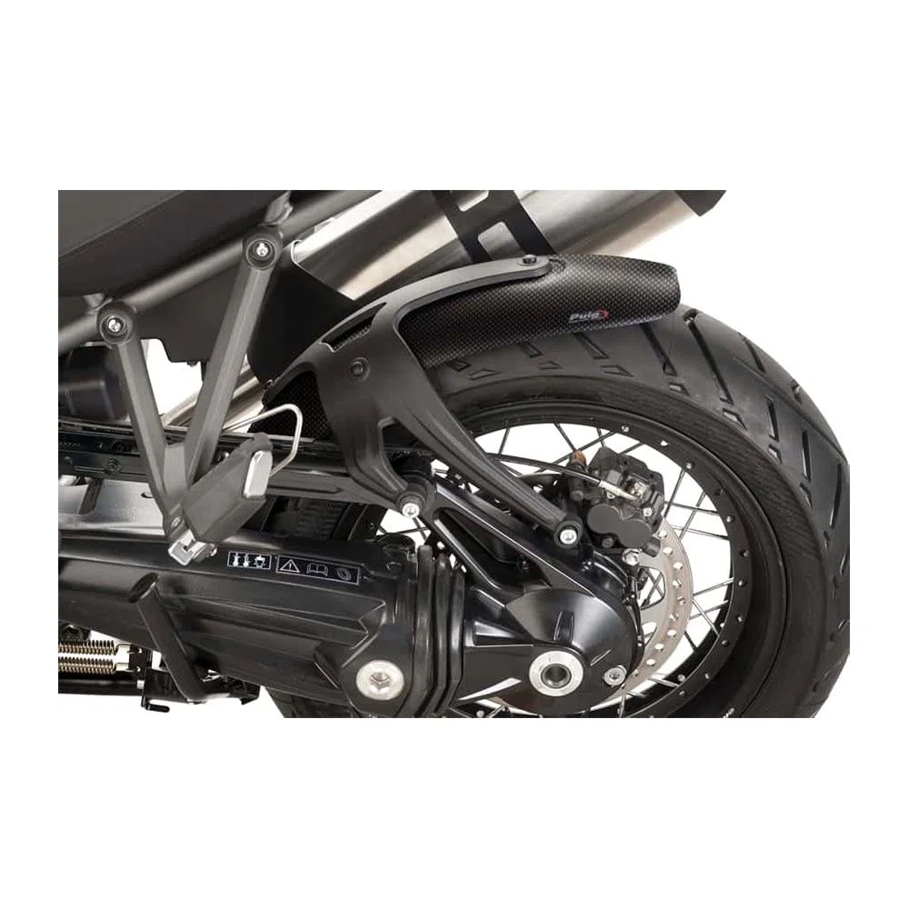 Puig 8595 C hinten Fender mit Unterstützung für Triumph Tiger Explorer XC/XR/XRX/XRT/XCX/XCA 16 '– 17', Kohlenstoff