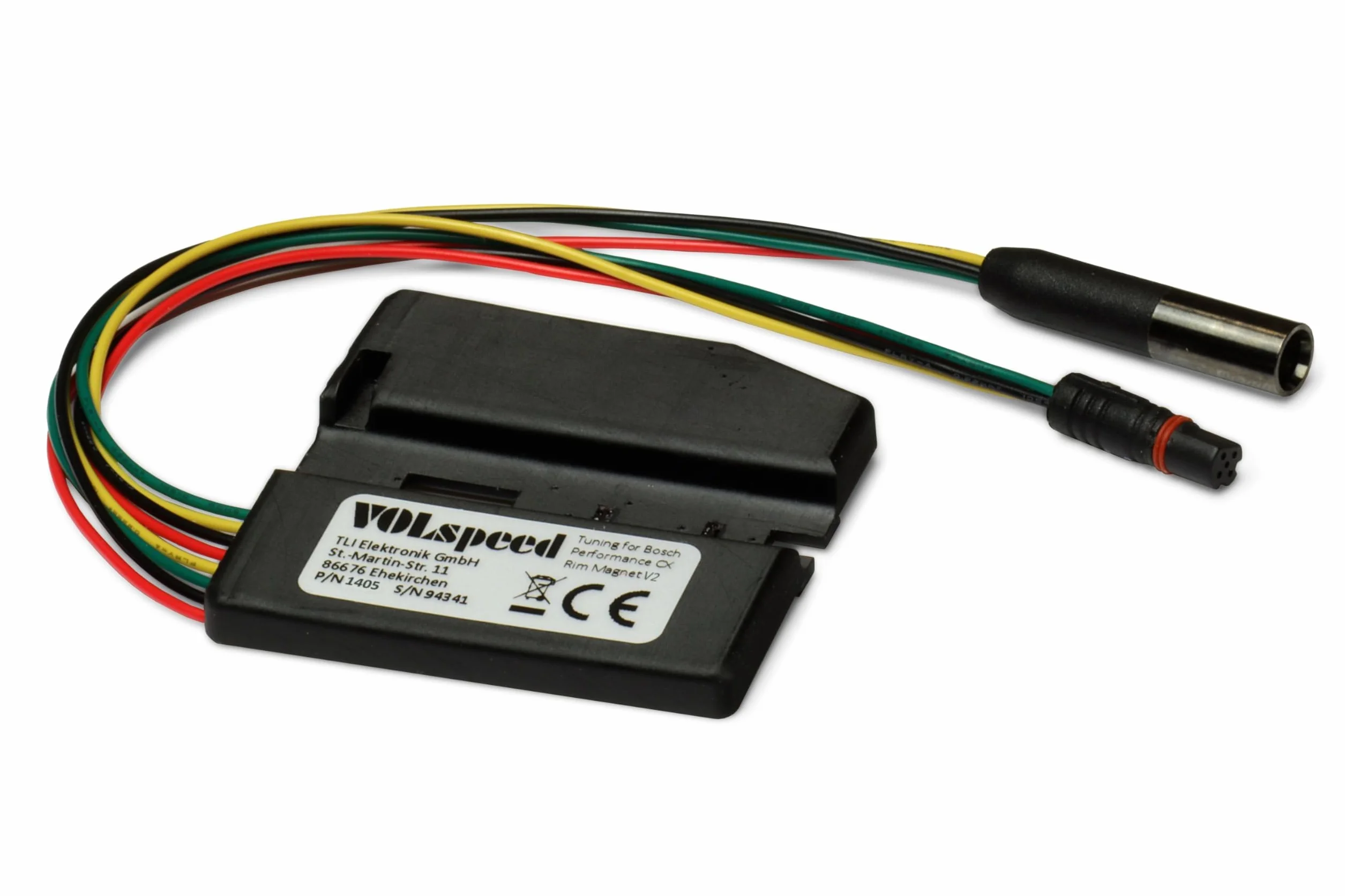 VOLspeed V2 für Bosch Performance Line CX Smart System MIT Felgenmagnet (Rim Magnet) E-Bike Tuning Chip