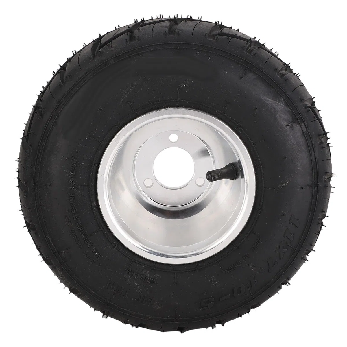 KIMISS 11x7.10-5 Go Kart Tire Aluminiumlegierung Hinterrad Rand Montage ATV UTV SXS Golfwagen