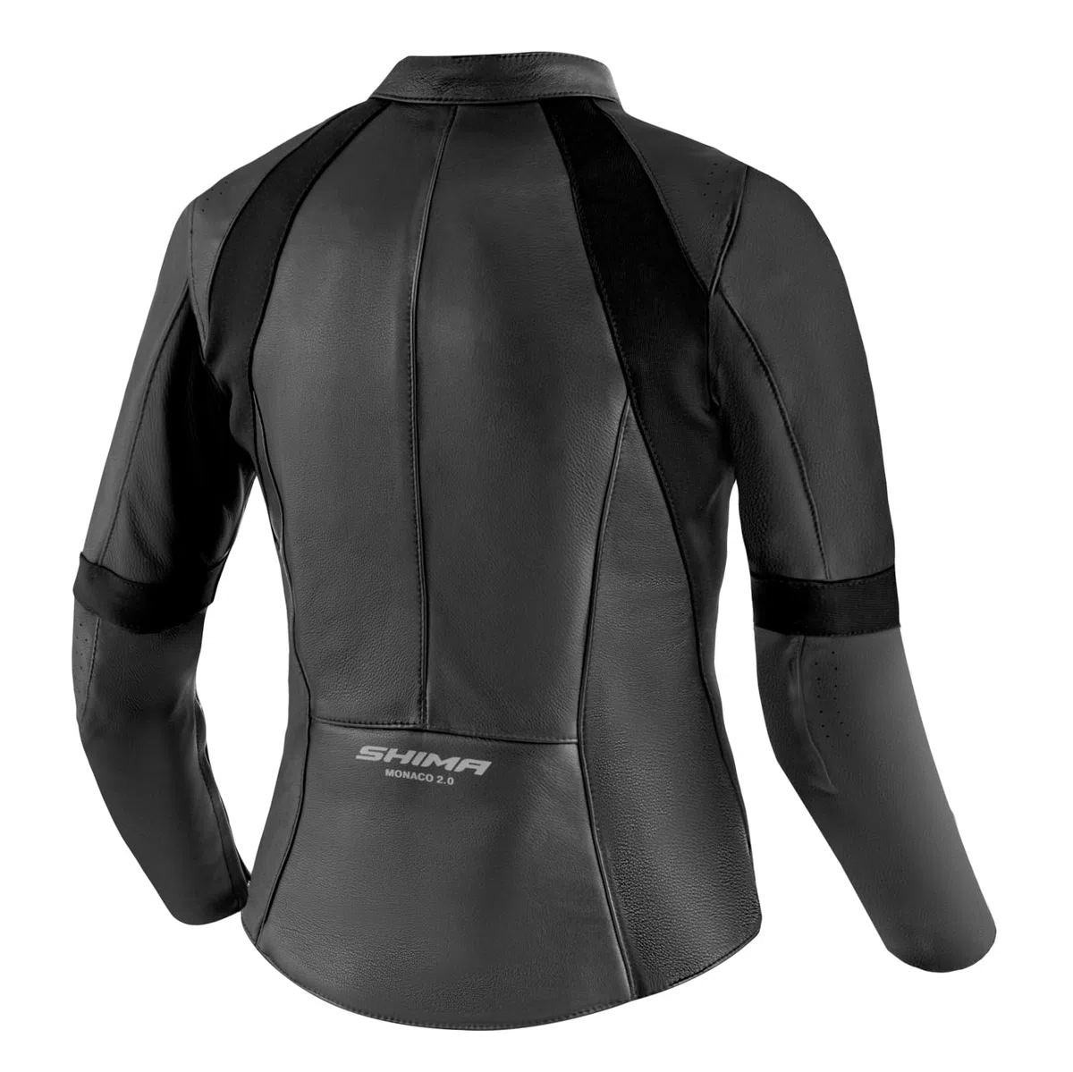 SHIMA MONACO 2.0 Leder Motorradkombi Damen - Schwarz Frauen Motorrad Lederkombi mit Protektoren - Hose und Jacken (Jacke, S)