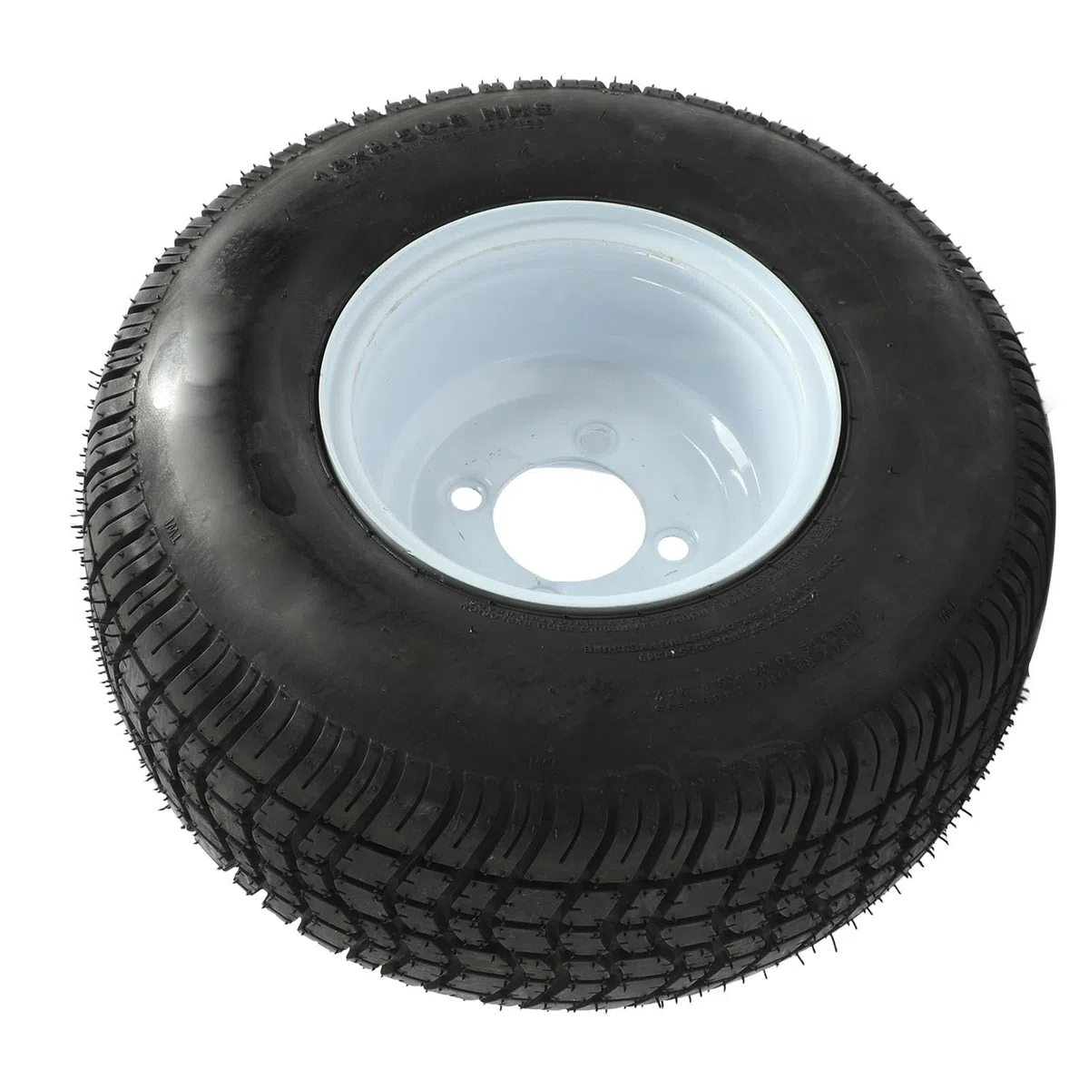 Bnineteenteam Cart-Reifen- und Rad-Kombination, 18 X 8,50-8 Cart-Reifen, Gummi, Besseres Handling, Cart-Reifen- und Rad-Baugruppe, Ersatz für E Z GO Carts