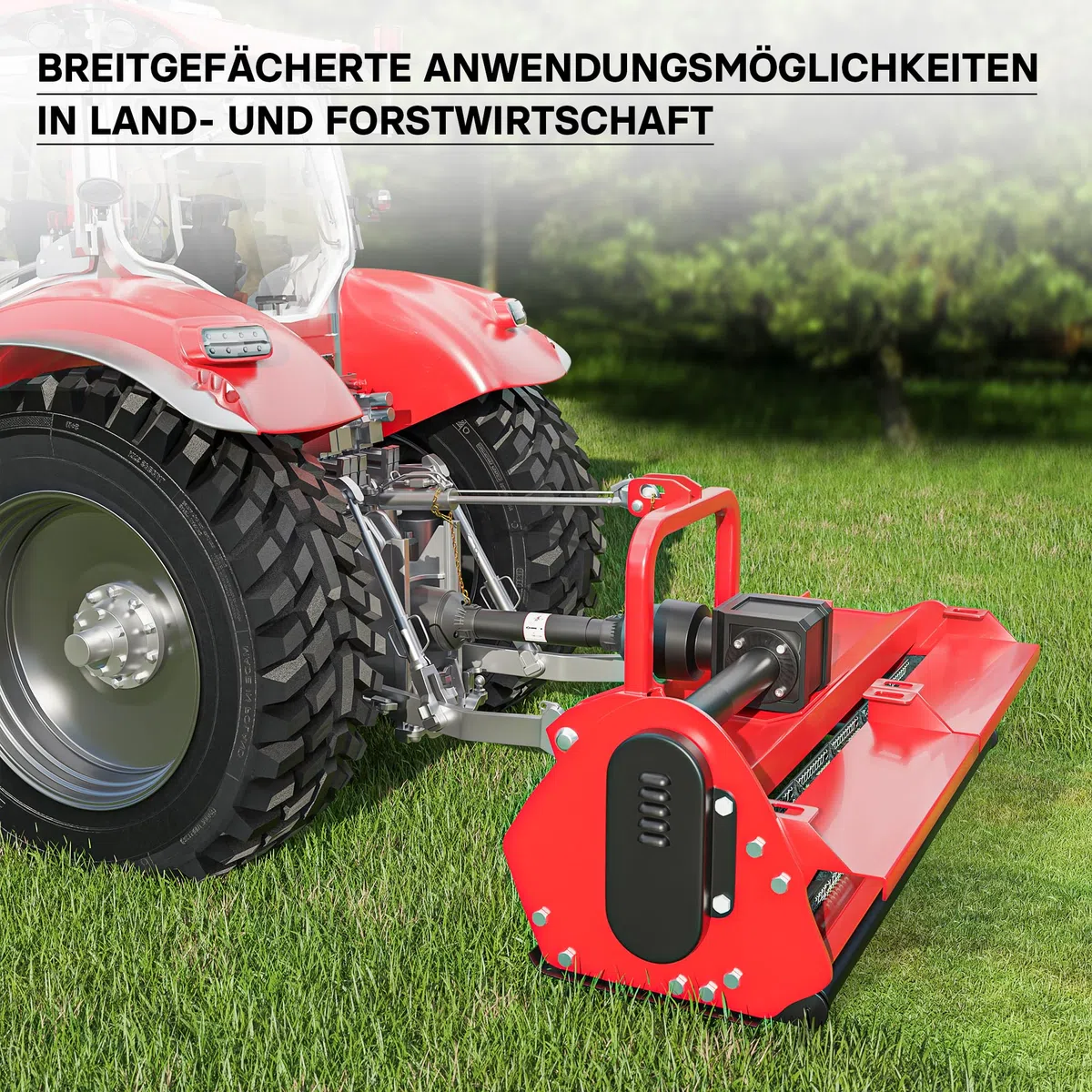 Wiltec Zapfwelle T4 Gelenkwelle 850-935mm 460Nm 540U/min, PTO-Shaft, 40kW (55PS), 2X 1 3/8" 6 Zähne
