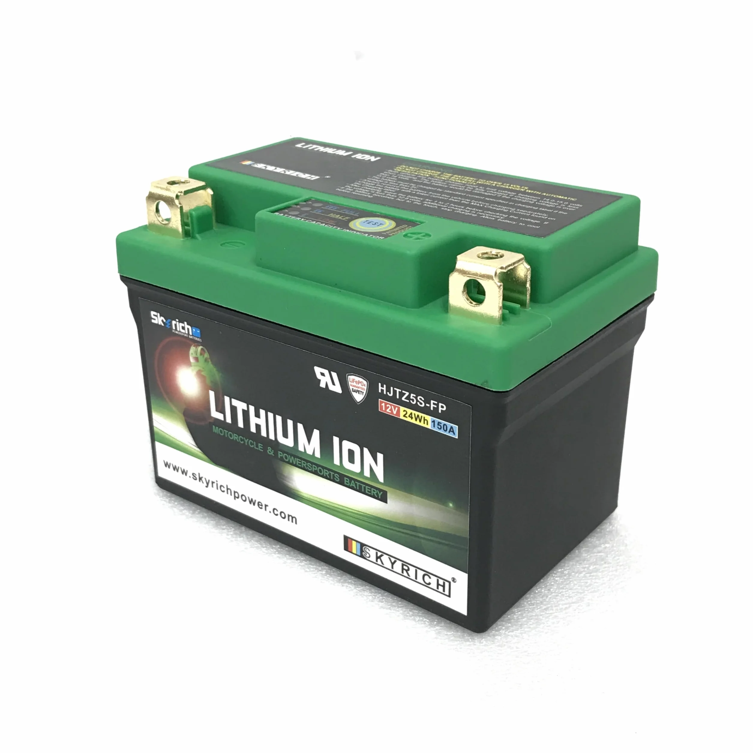 Skyrich HJTZ5S-FP Starterbatterie, 12.1 x 7.4 x 11.4 cm