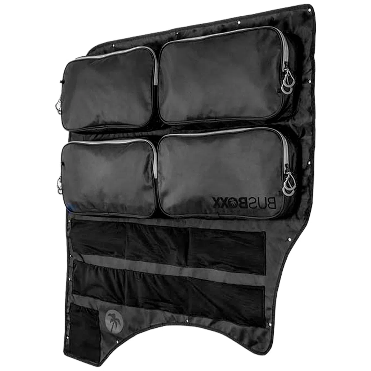 Bus-Boxx Organizer Tasche utilitywallBOXX – Taschen und Netzreihen, Stauraum und Verkleidung für VW T5, T6, T6.1 Transporter (Large Fahrerseite)