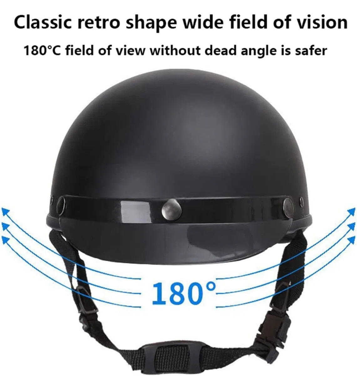 Motorrad Halbhelme Halbschalenhelm Brain-Cap Halbschale Jet-Helm Motorrad-Helm Roller-Helm Scooter-Helm für Chopper Biker Moped-Helm ECE-Zulassung