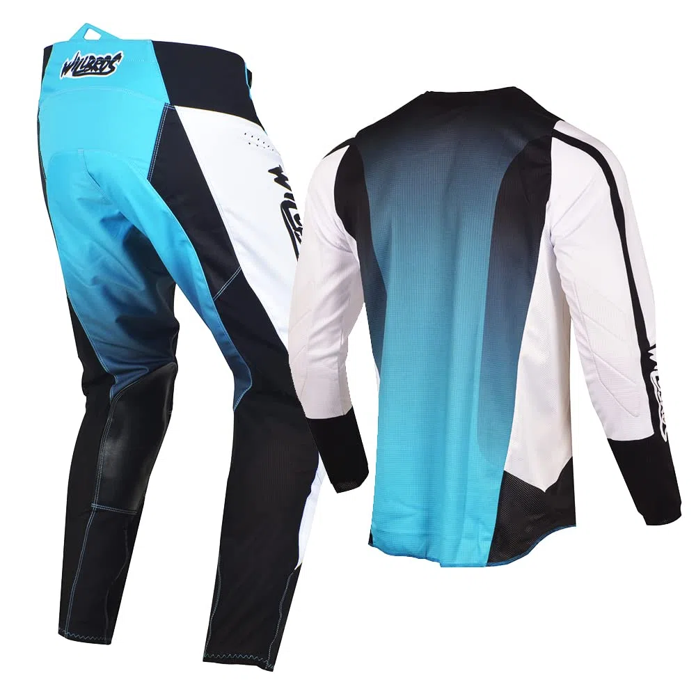 Motocross Jersey Hose Combo Herren MX Getriebe Set Dirt Bike Offroad Reiten Rennbekleidung Erwachsener Rennsport