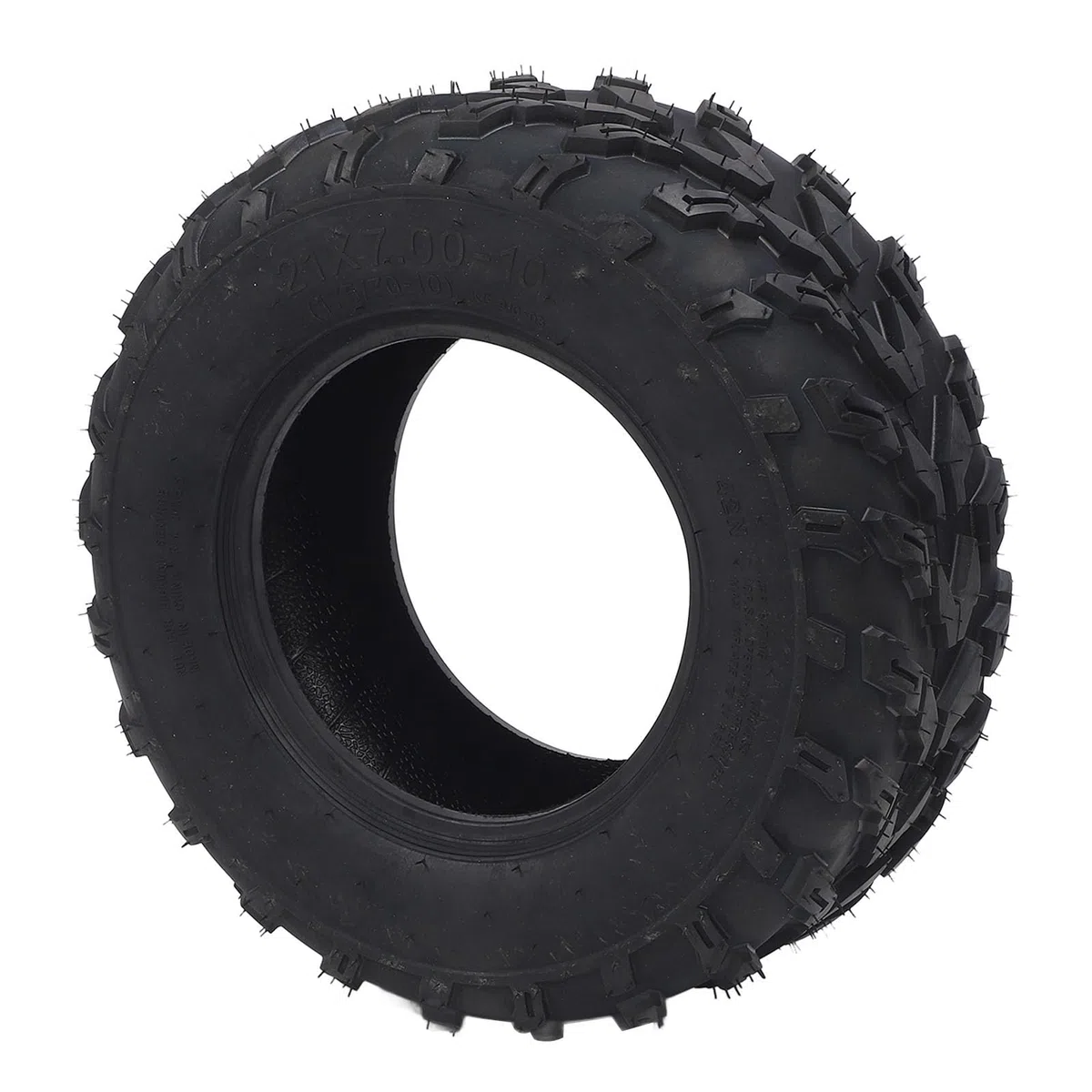 21x7 10 Reifen 4 Ply Gummi -ATV -Reifen Schockdicht von Straßenreifen für Go Kart Utv Golfwagen