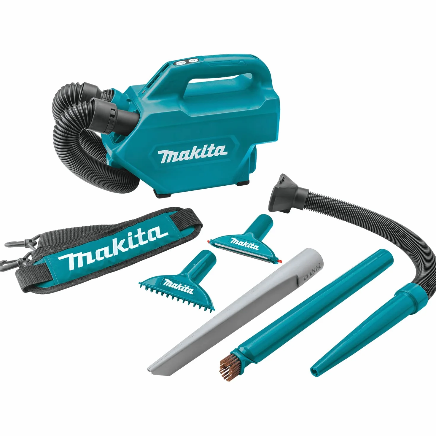 Makita CL121DZ Staubsauger 12 V Max CXT speziell für Auto, Bunt