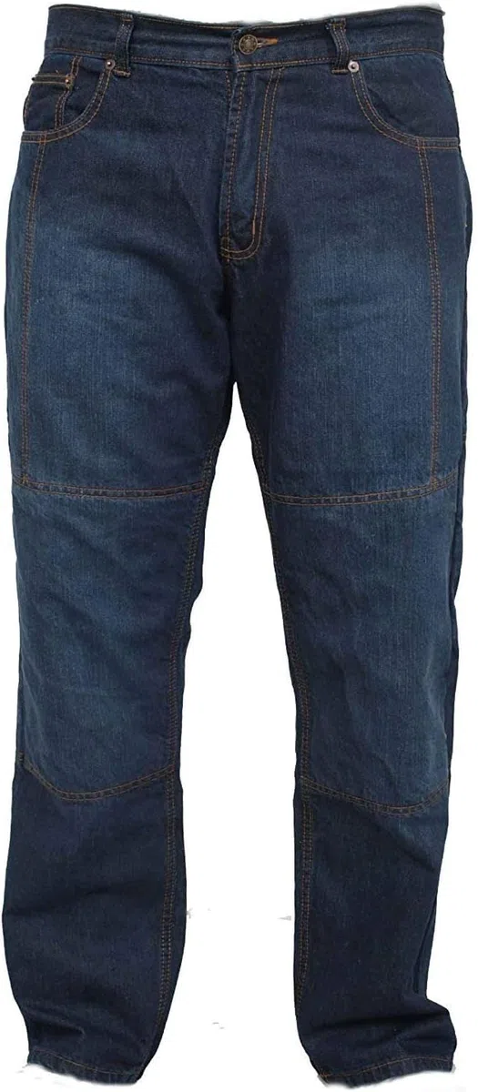 Herren Motorradhose Jeans Cargohose mit Hüft- und Knieprotektoren und schützendem Aramid-Futter Bikerhose für Rennfahrer RP-IM-GRP