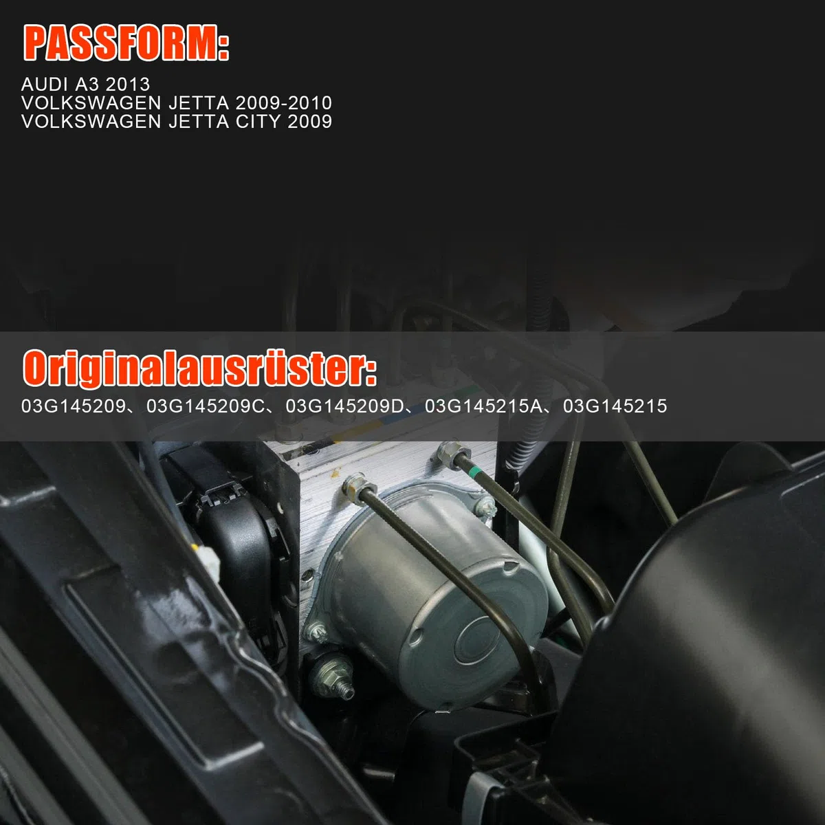 Vakuumpumpe Entwicklungssystem Vakuumpumpe für Audi A3 A4 für Mitsubishi für Skoda für Volkswagen 03G145209