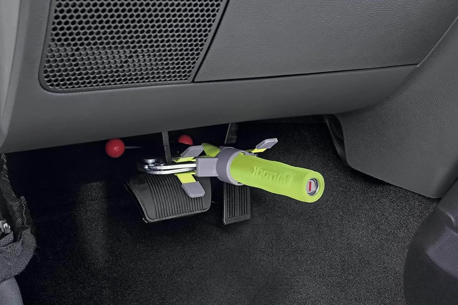 Bullock 146162 Excellence Pedalschloss - Diebstahlsicherung für Fahrzeuge mit mechanischem Getriebe, Model X, Gelb