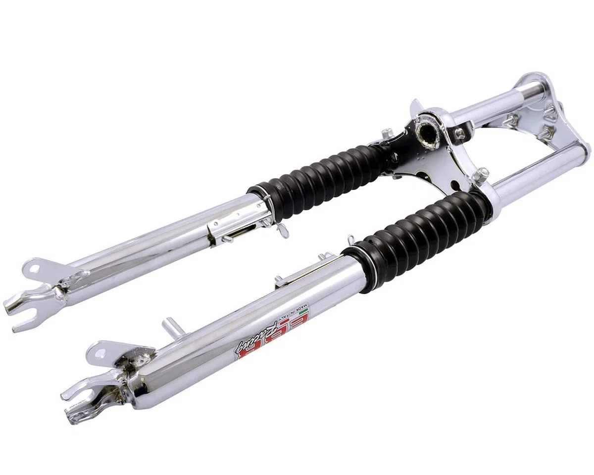 Gabel Chrom komplett Sachs/Hercules Prima usw Mofa Moped